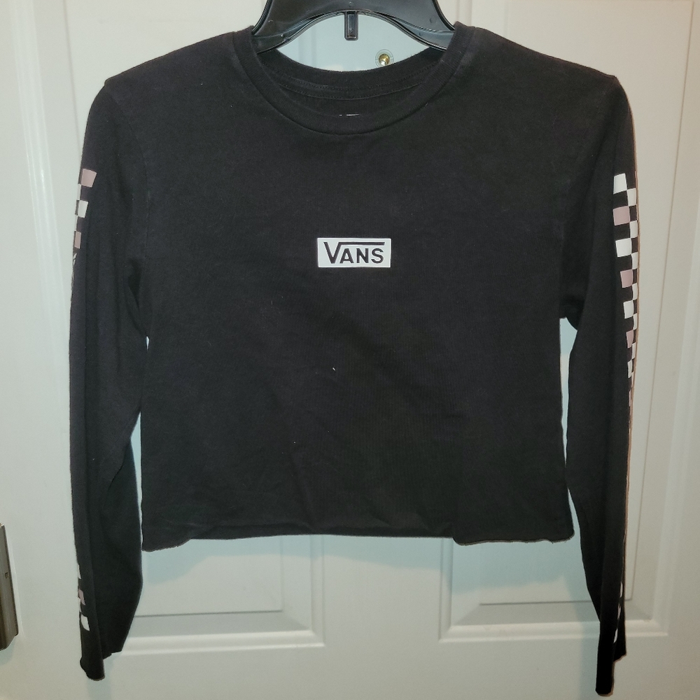 Vans Long Sleeve Crop Top